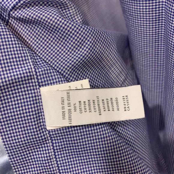 Mens Ralph Lauren Woven Button Down S NWT -B5 - Picture 3 of 4